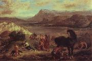 Eugene Delacroix Ovid in the Skythen oil painting reproduction